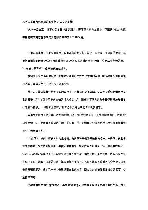 关	于榜样的作文800字高中