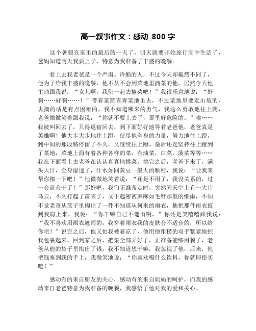 以	榜样为题的作文800字高中